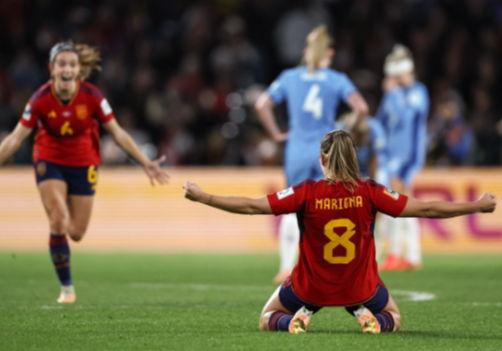 Spain Women's National Football Team Vs England Women's National Football Team Timeline