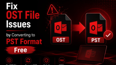 How to Fix OST File Errors with Free OST to PST Conversion